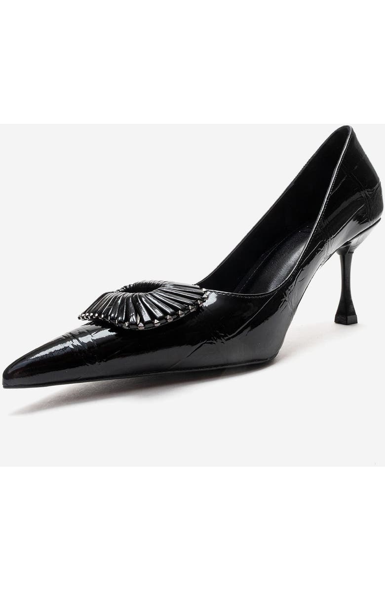 Prologue Shoes Rebel Stiletto Pump, Alternate, color, Black Print