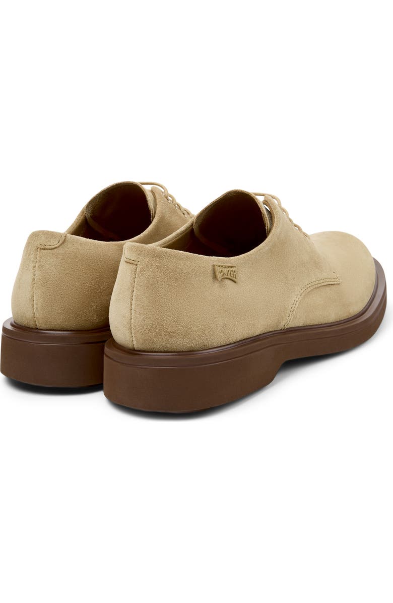 Camper Norman Plain Toe Oxford, Alternate, color, Medium Brown