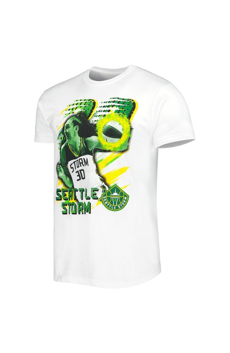 Stadium Essentials Unisex Stadium Essentials Breanna Stewart White Seattle Storm Slash T-Shirt, Alternate, color, White