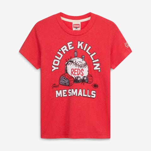 Youth Homage Red Cincinnati Reds x The Sandlot Tri-Blend T-Shirt