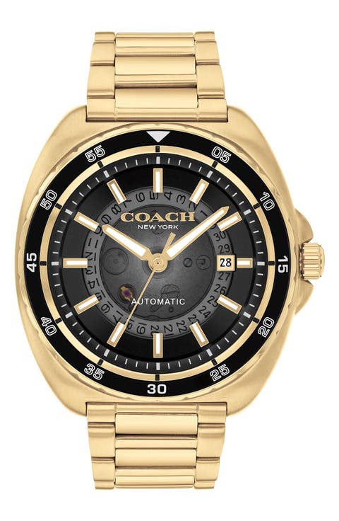 Charter Automatic Bracelet Watch, 44.5mm