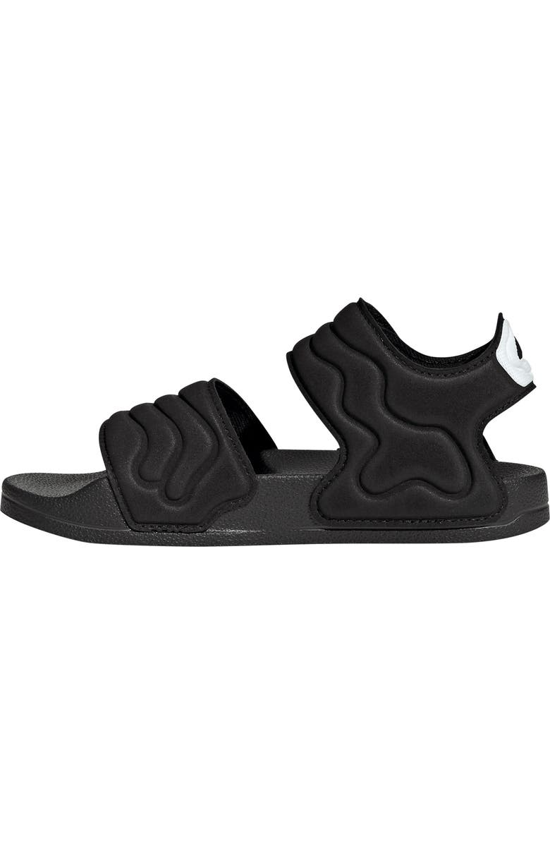 adidas Kids' Adilette Sandal, Alternate, color, Core Black/ Footwear White