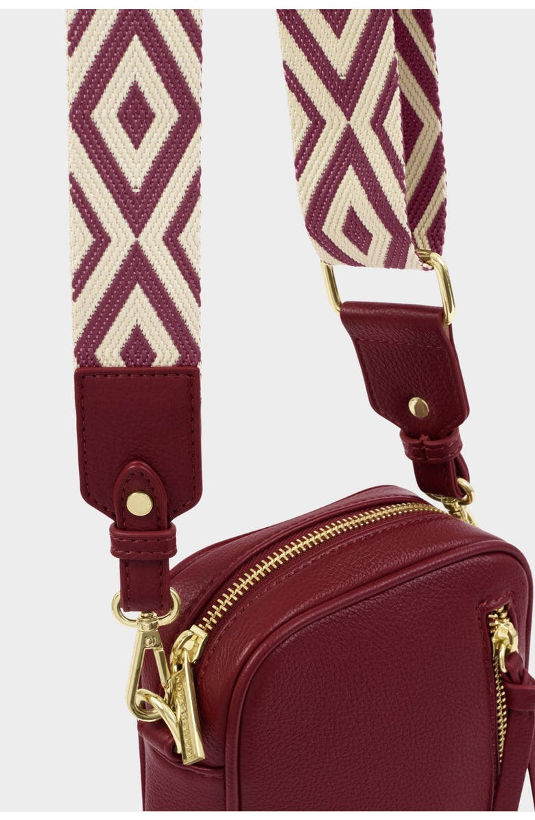 Katie Loxton Hallie Small Crossbody Bag in Cherry, Alternate, color, Cherry