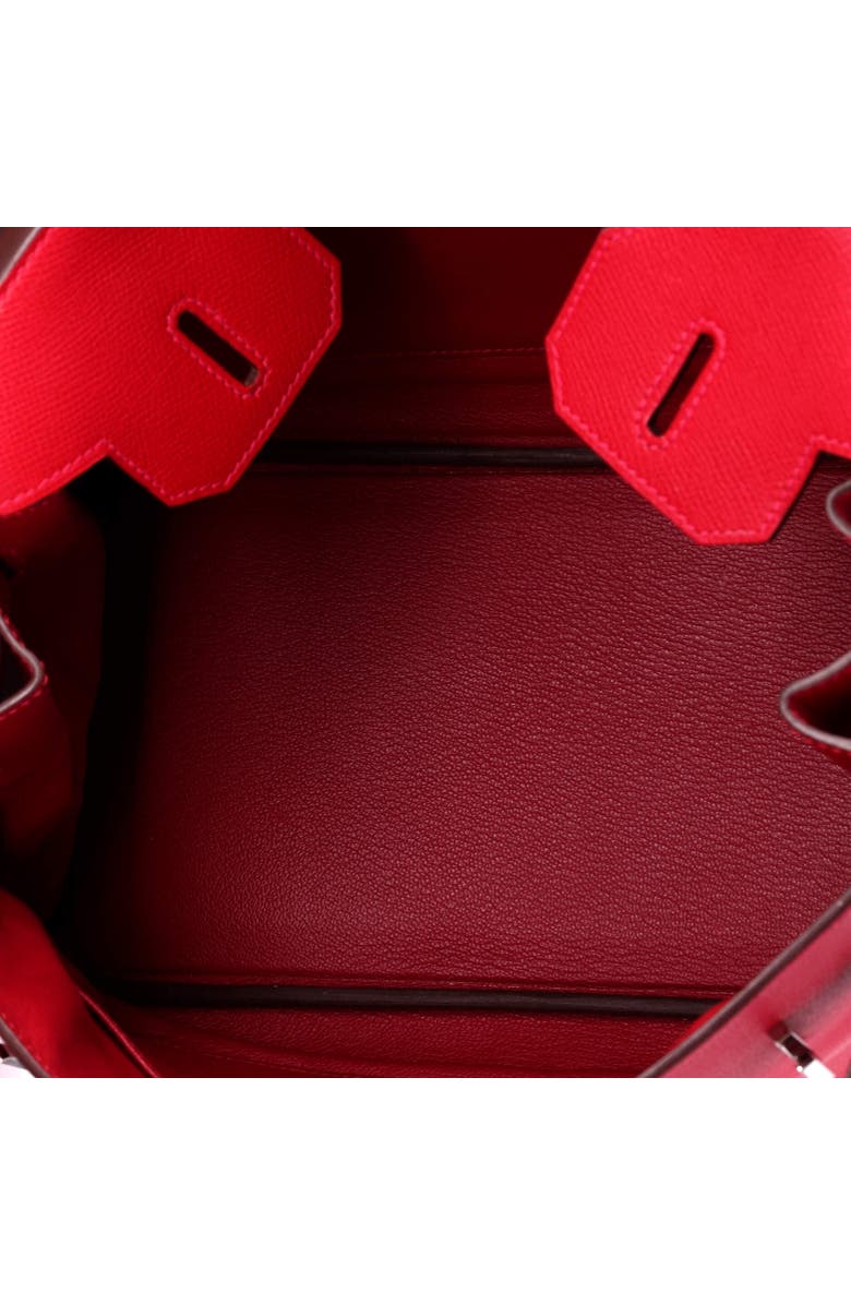 Pre-Owned Hermes Birkin Handbag Red Epsom with Palladium Hardware 30, Alternate, color, Rouge Casaque