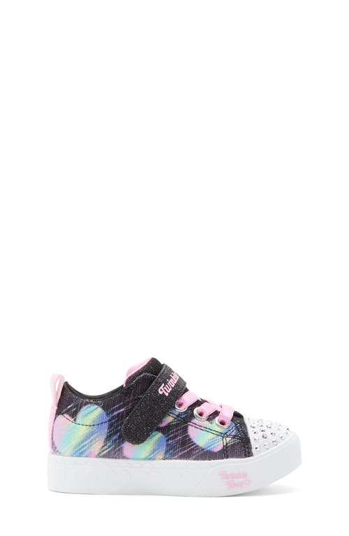 Skechers Kids' Heart Steps Twinkle Toes Sneaker In Black