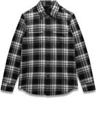 Reigning Champ Union Plaid Cotton Button-Up Shirt