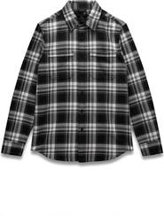 Reigning Champ Union Plaid Cotton Button-Up Shirt