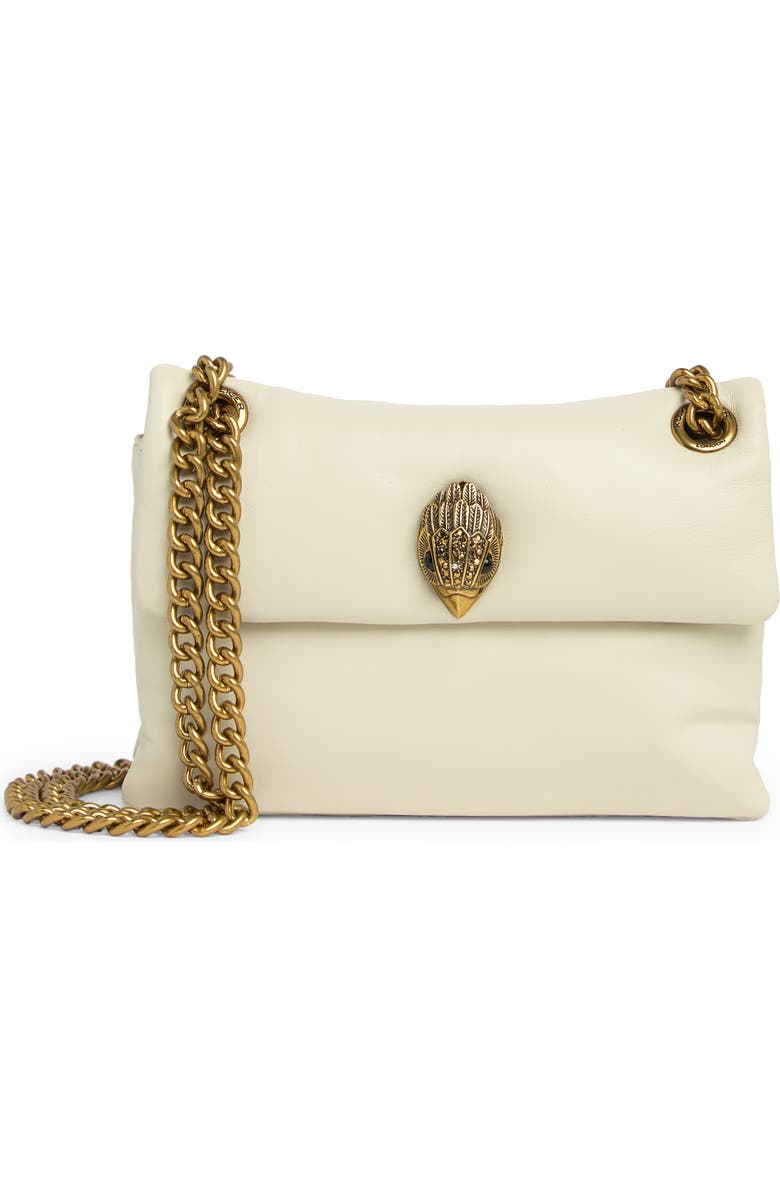 Kurt Geiger London Mini Kew Mini Leather Bag, Main, color, Natural