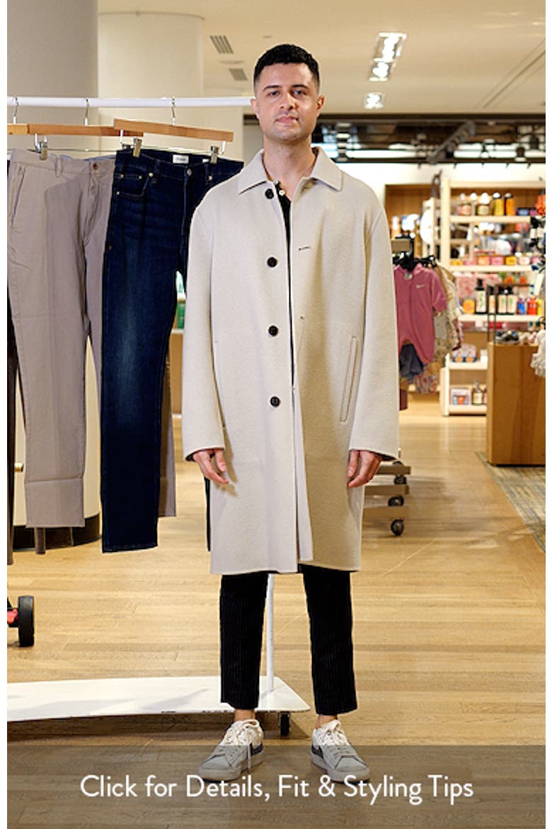 Wool & Cashmere Mac Coat video
