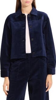 Theory Jones Corduroy Shirt Jacket