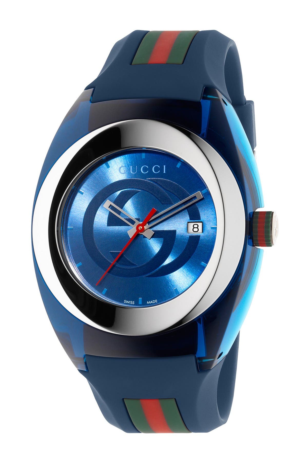 Gucci Unisex Sync Rubber Strap Sport Watch, 46mm | Nordstromrack