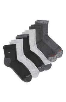 6-Pack Cushion High Quarter Socks