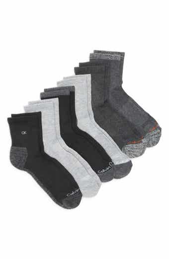 6-Pack Cushion High Quarter Socks