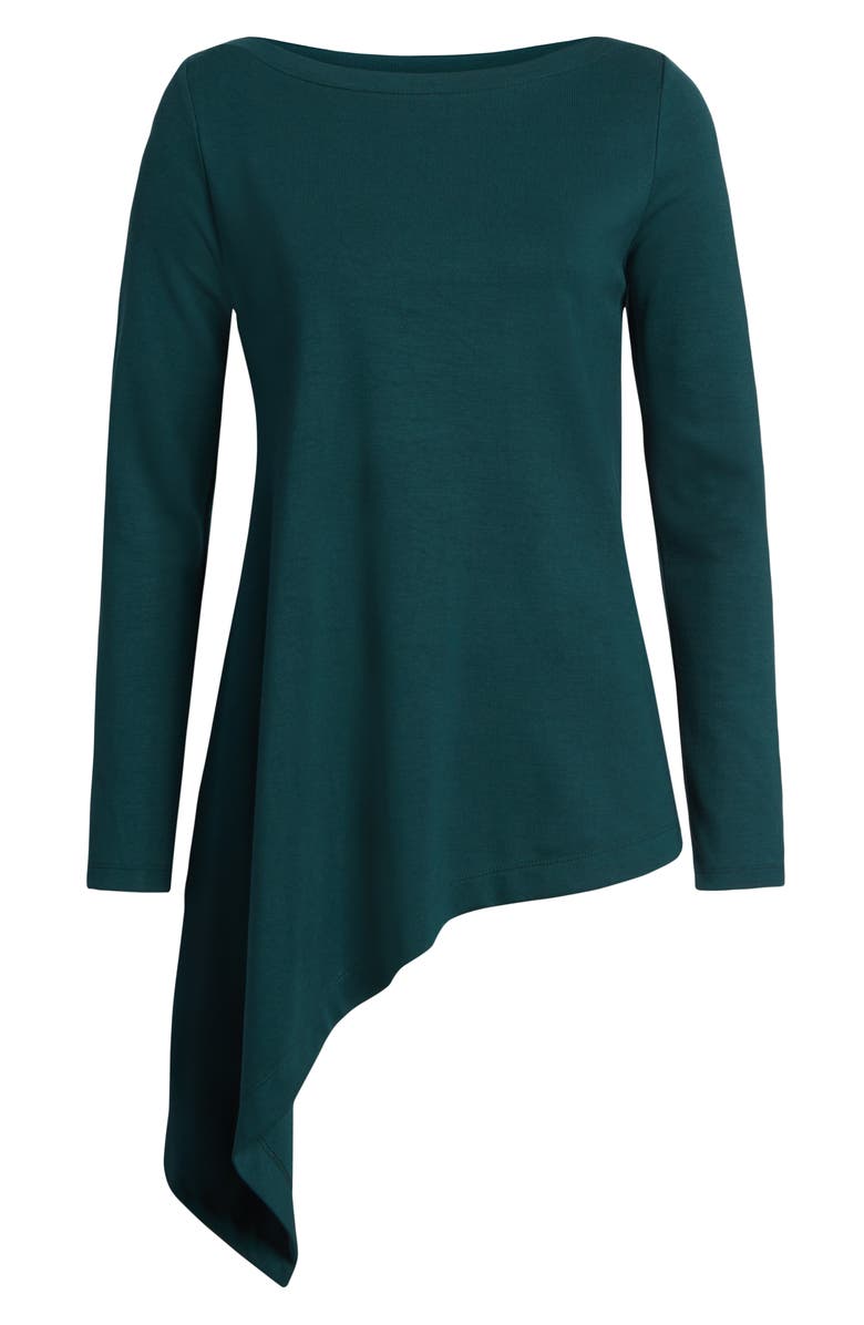 Halogen<sup>®</sup> Boatneck Asymmetrical Tunic, Alternate, color, 