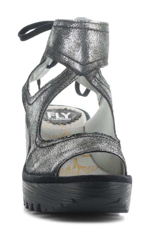 FLY LONDON FLY LONDON YULP PLATFORM WEDGE SANDAL