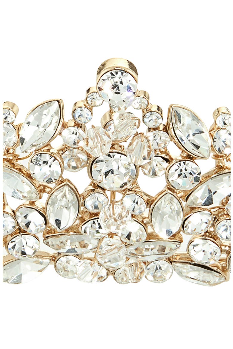 Elizabeth Crystal Crown (Nordstrom Exclusive), Alternate, color, GOLD