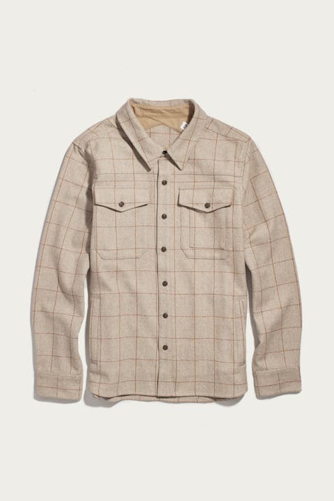 Fielding Wool Blend Shirt Jacket