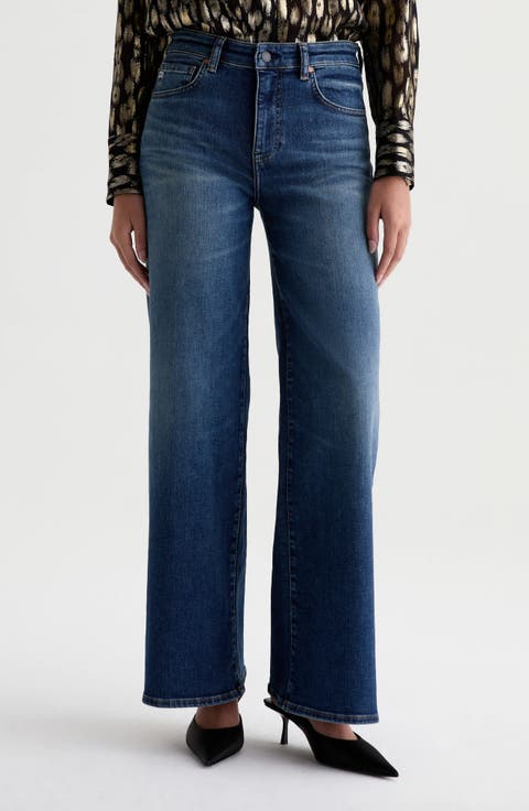 Saige High Waist Wide Leg Jeans