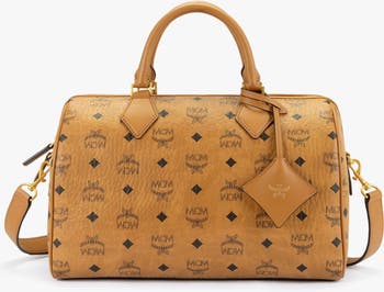 Medium Ella Boston Bag in Visetos