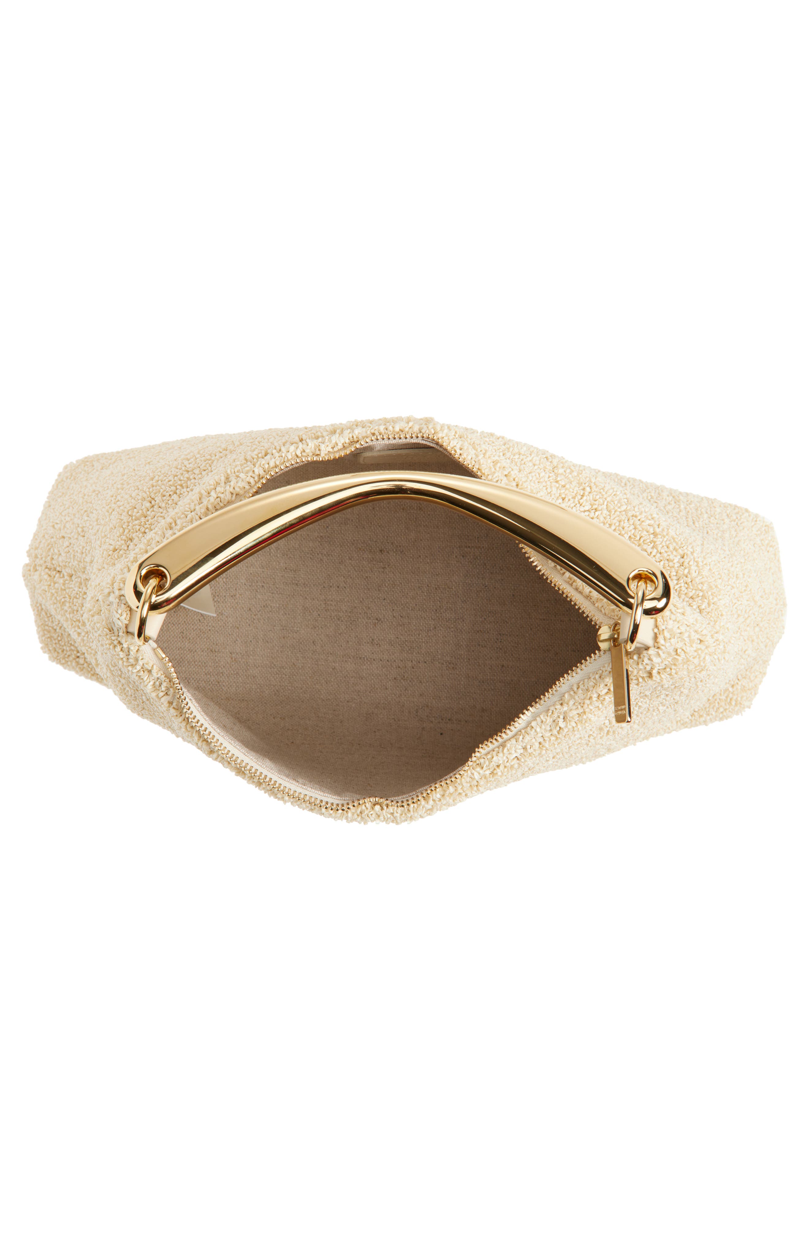 Mansur Gavriel Rhea Metal Top Handle Bag, Alternate, color, Jasmine