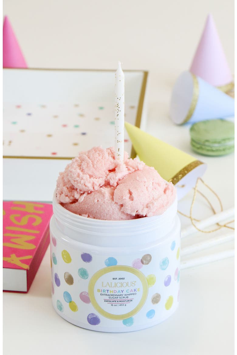 Birthday Cake Extraordinary Whipped Sugar Scrub, Alternate, color, BIRTHDAY CAKE