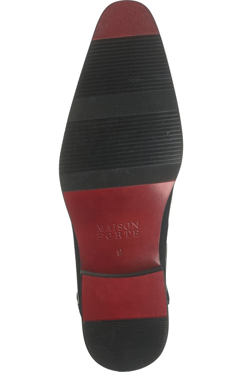 Maison Forte Falcon Plain Toe Leather Chukka Boot, Alternate, color,