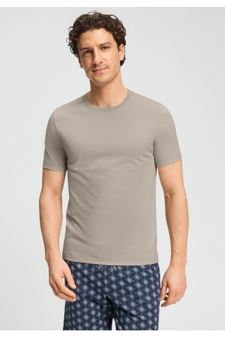 Living Shirts Cotton Crew Neck T-Shirt, Alternate, color, Wooly Beige