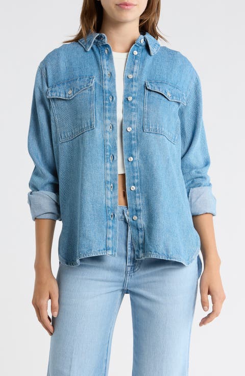 Dina Denim Button-Up Shirt
