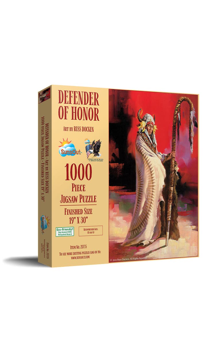 Sunsout Defender of Honor 1000 piece Jigsaw Puzzle for Adults, Main, color, Multicolor