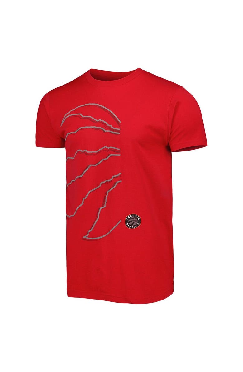Stadium Essentials Unisex Stadium Essentials Red Toronto Raptors Element Logo Pop T-Shirt, Alternate, color, Red
