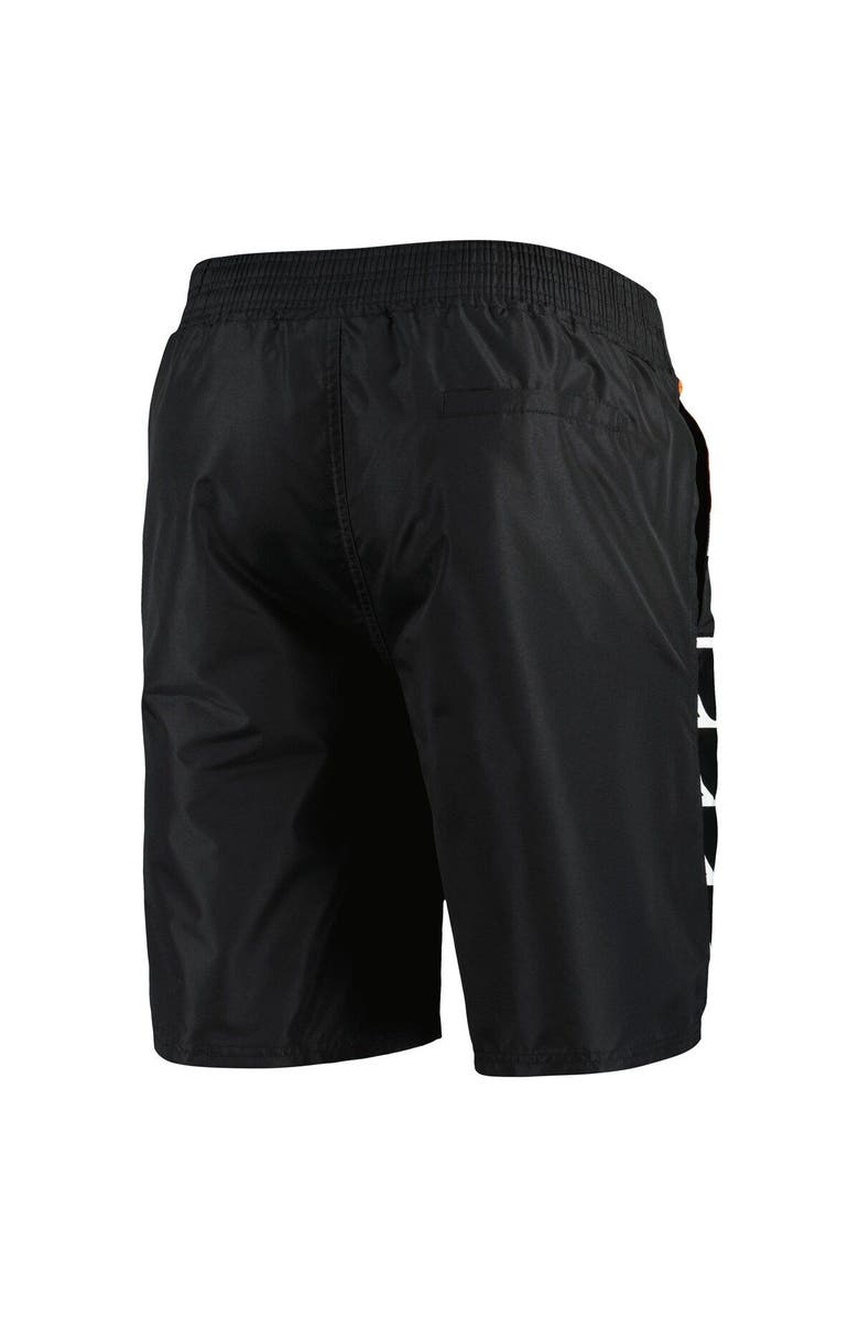 STARTER Men's Starter Black Philadelphia Flyers Sea Wind Swim Trunks, Alternate, color, Black