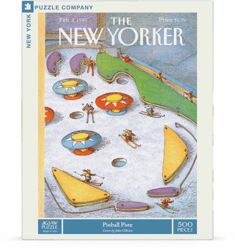 Pinball Piste 500 Piece Puzzle
