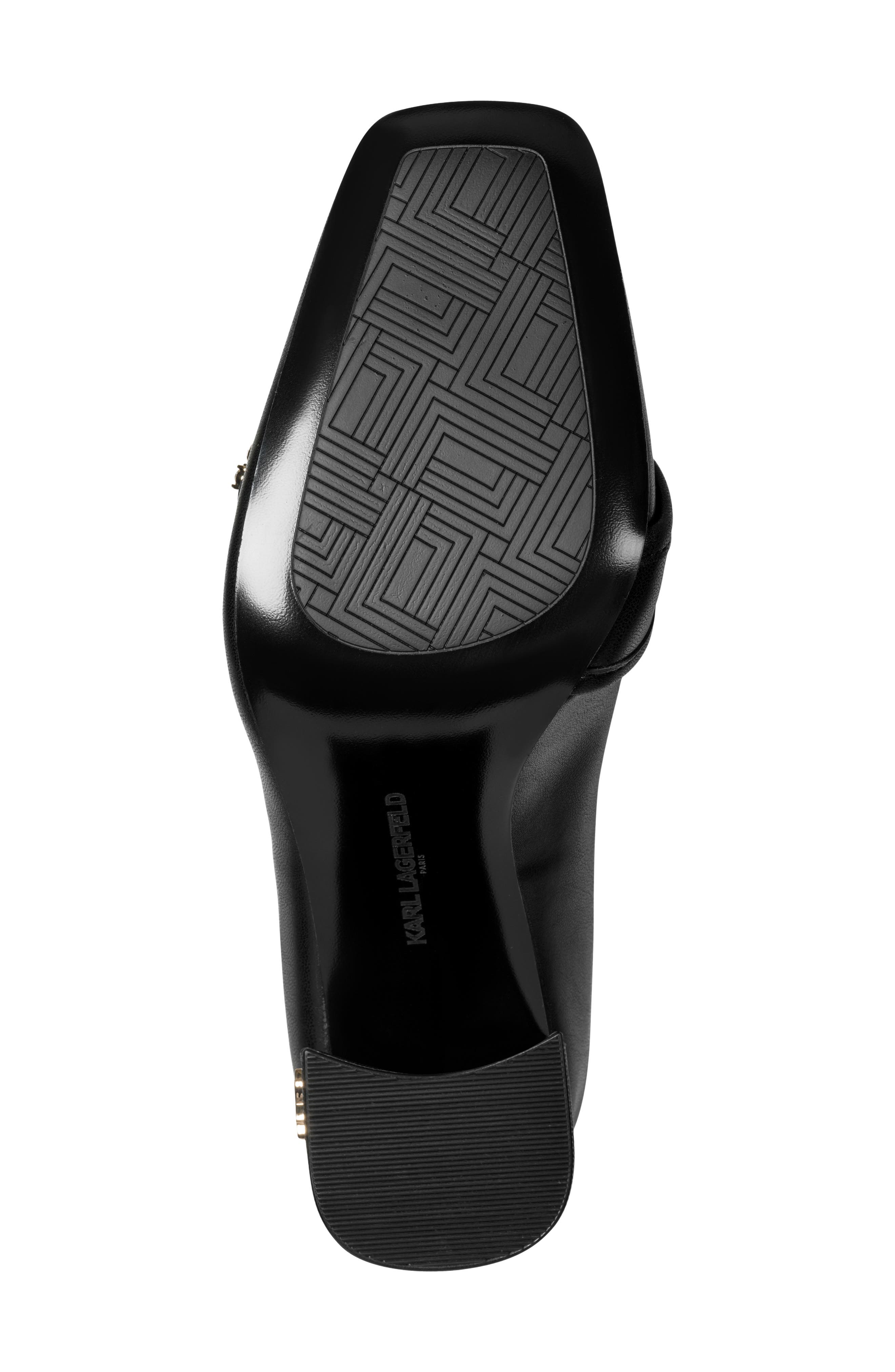 Savannah II Square Toe Pump, Alternate, color, BLACK
