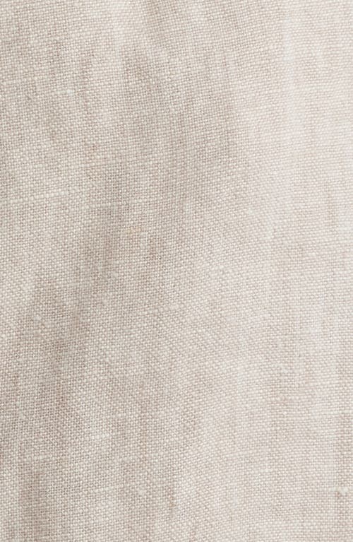 Rails Foster Paperbag Linen Shorts In Heathered Flax
