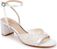 Jewel Badgley Mischka Zaira Ankle Strap Sandal