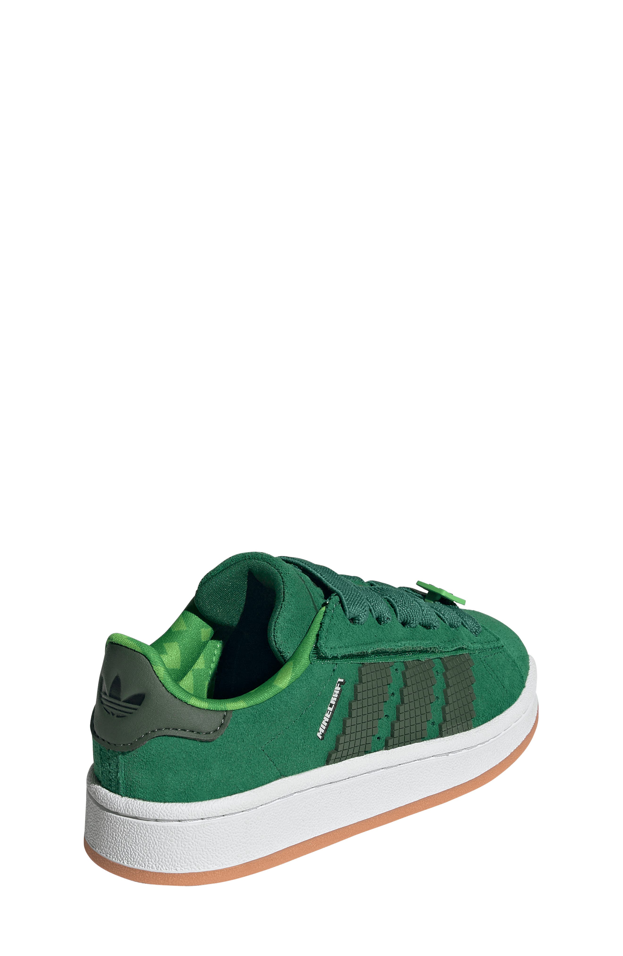 adidas x Minecraft<sup>®</sup> Kids' Campus 00s Sneaker, Alternate, color, Black/ Gum