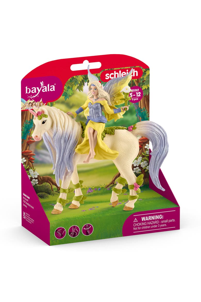 Bayala Fairy Sera With Blossom Unicorn 3 Piece Set, Alternate, color, Multicolored