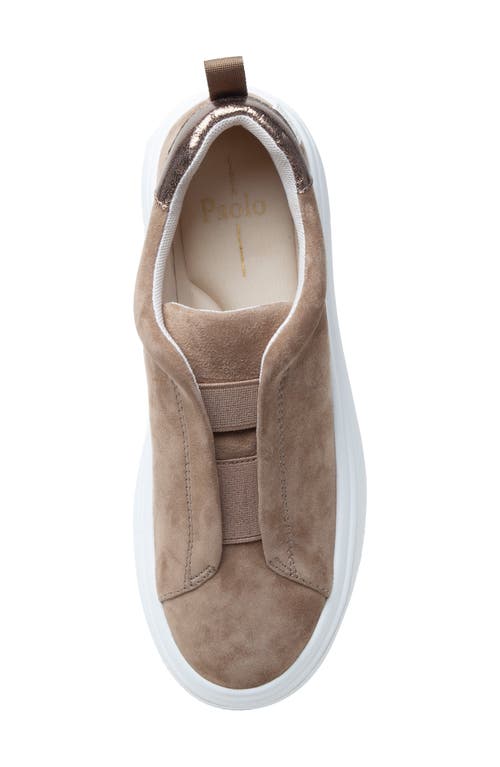 Shop Linea Paolo Golde Platform Sneaker