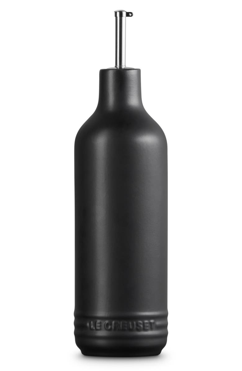 Le Creuset 20-Ounce Signature Stoneware Oil Cruet, Alternate, color, Licorice