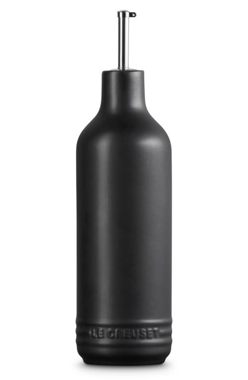 Le Creuset 20-ounce Signature Stoneware Oil Cruet In Black