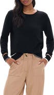 Hatley Eden Crewneck Cotton & Cashmere Sweater