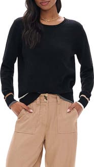 Hatley Eden Crewneck Cotton & Cashmere Sweater