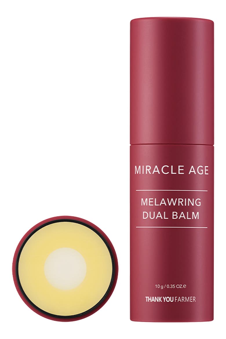 Miracle Age Melawring Dual Balm, Main, color, NO COLOR