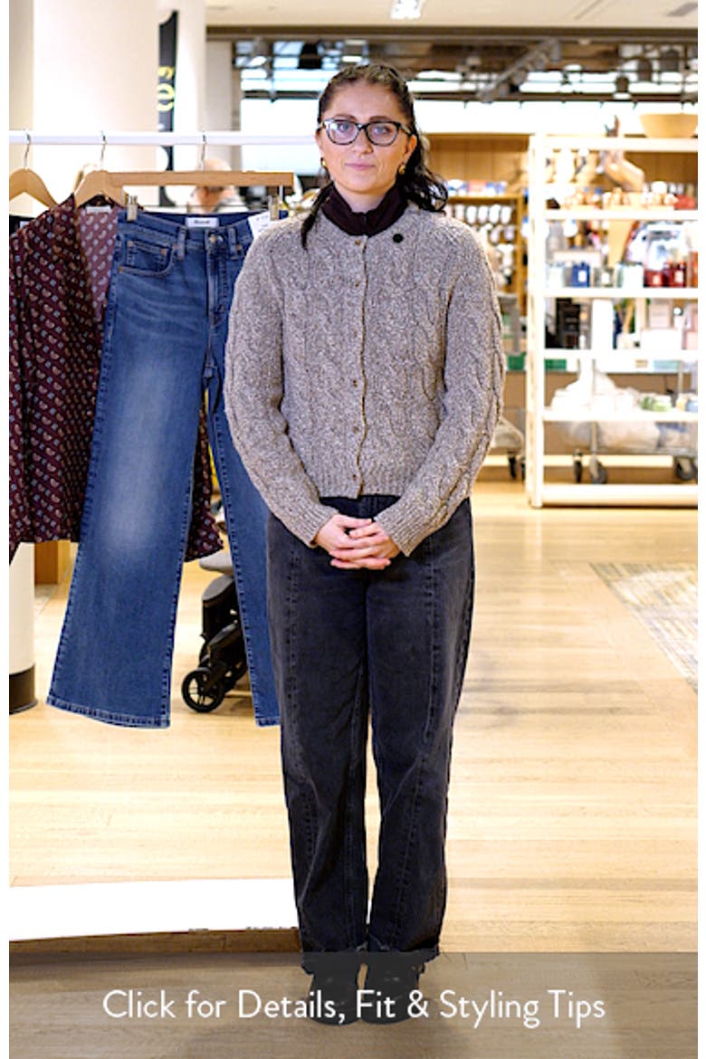 Penrose Cable Cardigan video