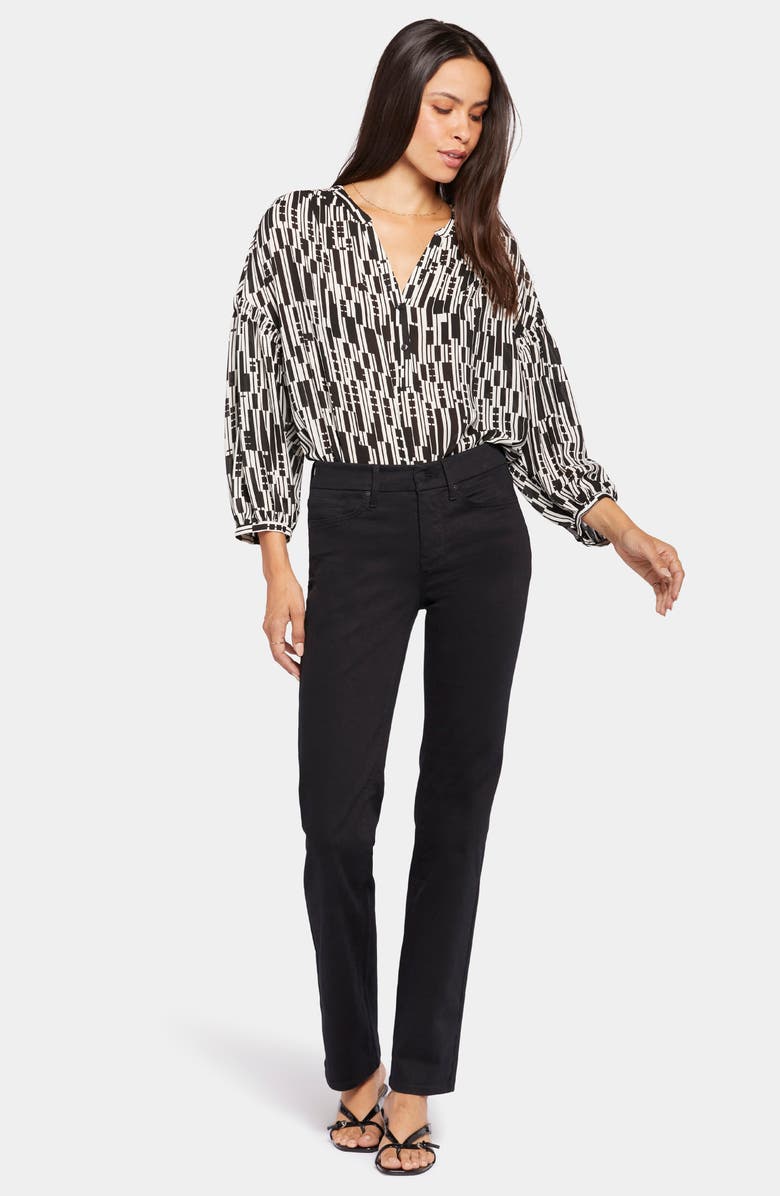 NYDJ Marilyn Waist Match Straight Leg Jeans, Alternate, color, 