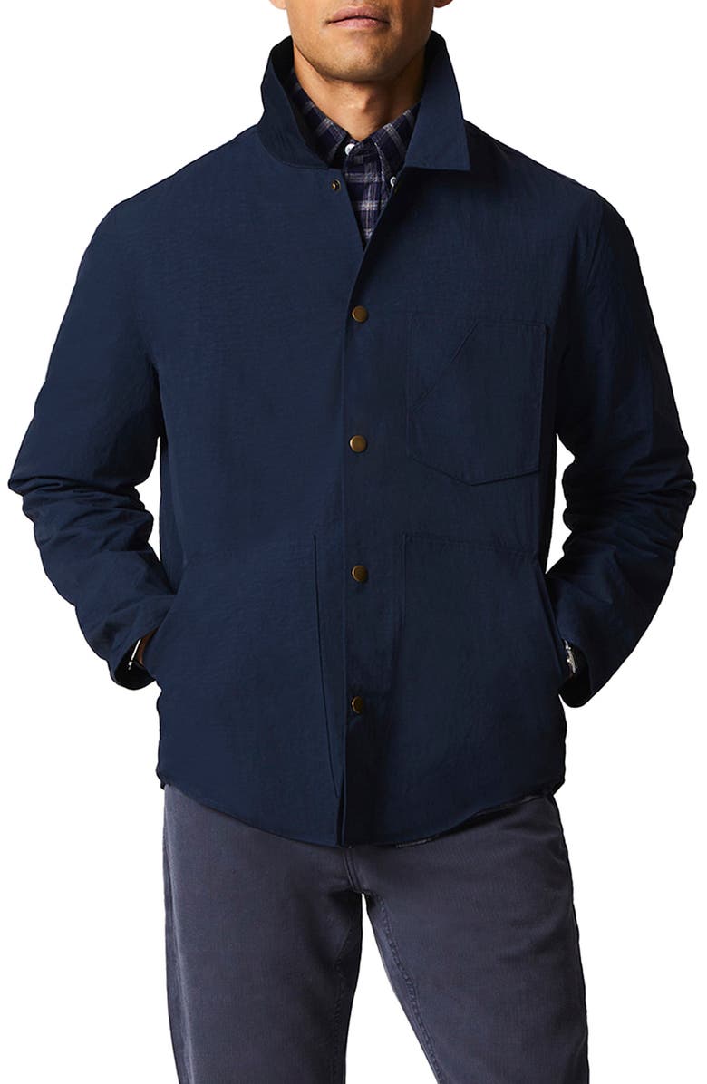 Billy Reid Carrabelle Windbreaker Shirt Jacket, Main, color, 