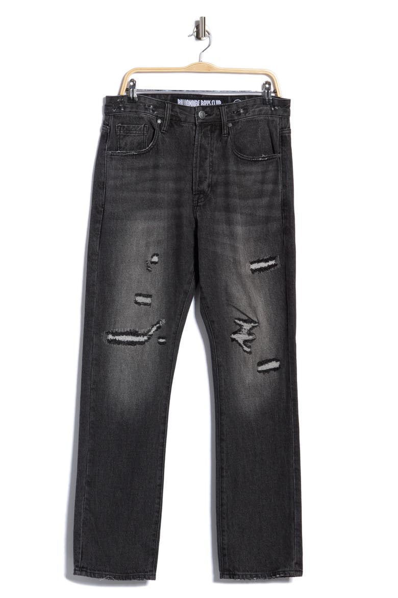 BB Mass Distressed Jeans, Alternate, color, ASTRA BLACK
