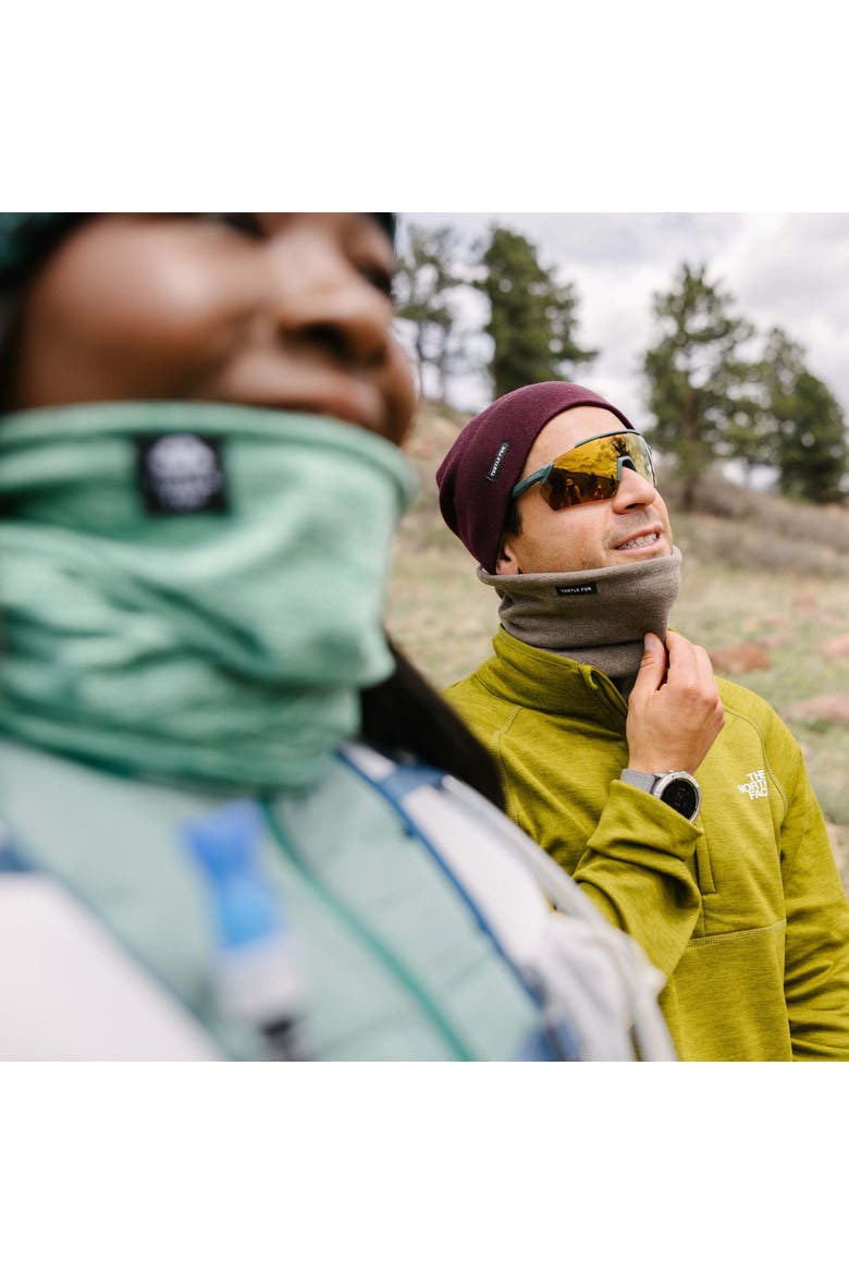 Luxe Tube Neck Gaiter, Alternate, color, Plum