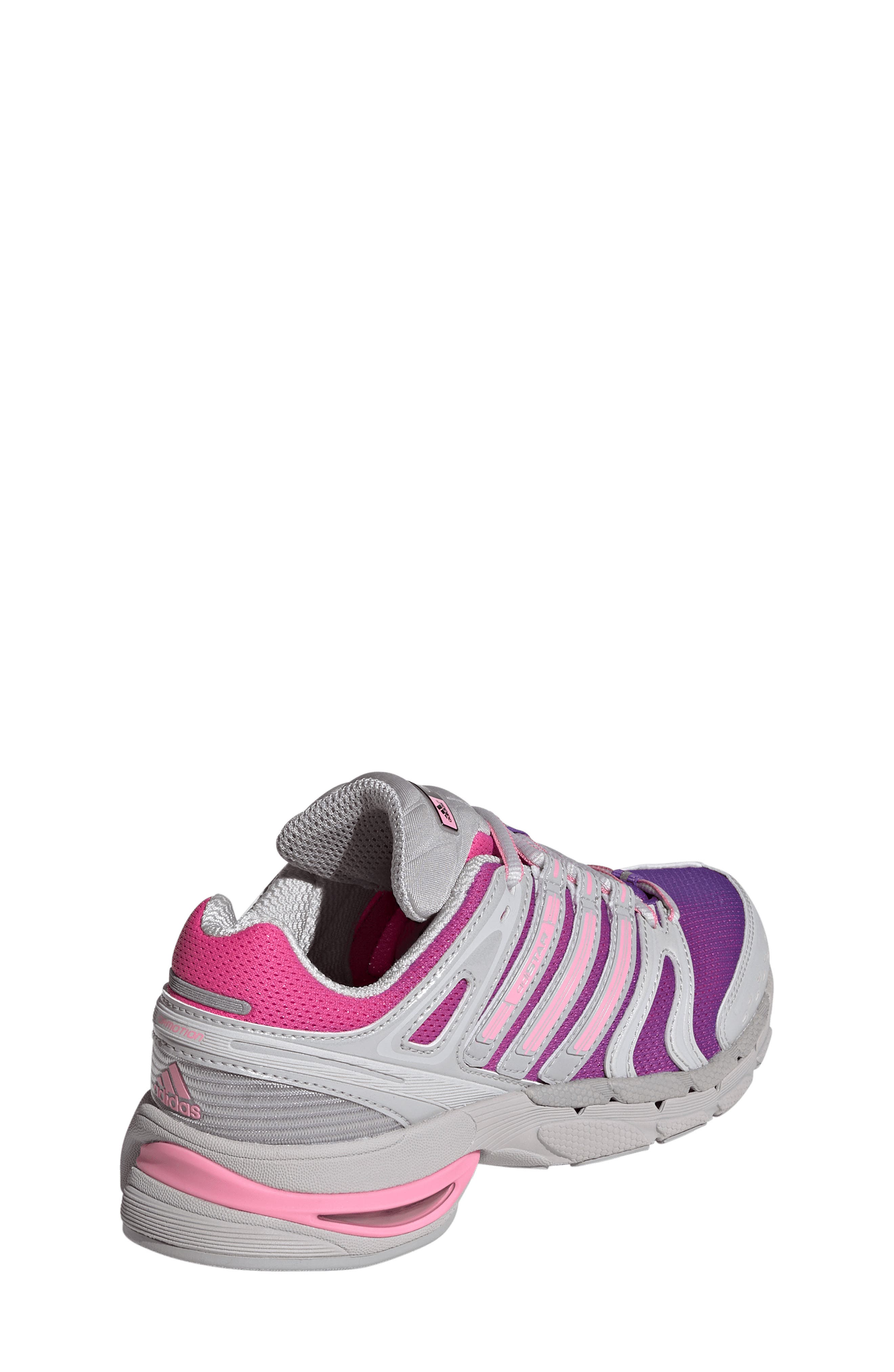 Kids' Adistar Control 5 Sneaker, Alternate, color, PURPLE/ BLISS PINK/ GREY