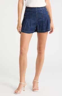 PAIGE Chleo Denim Shorts